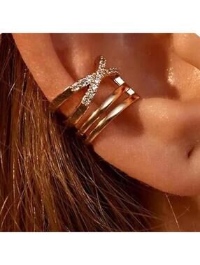 Ear Cuff Non Piercing Women's Wrap Earring Romantic Wedding